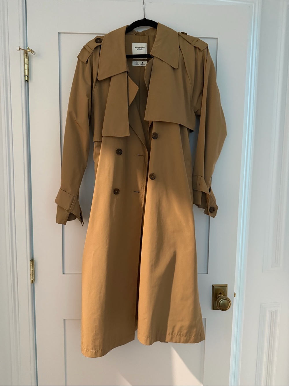 Abercrombie & Fitch Tan Trench Coat